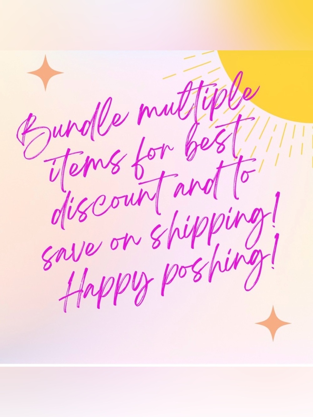 Welcome to My Poshmark Closet! Bundle multiple items to save on shipping!!
